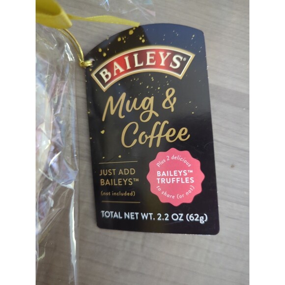 BAILEYS Irish Cream Turin Chocolate Truffles Coffee Bag & Mug Gift Set Holiday - Picture 7 of 8